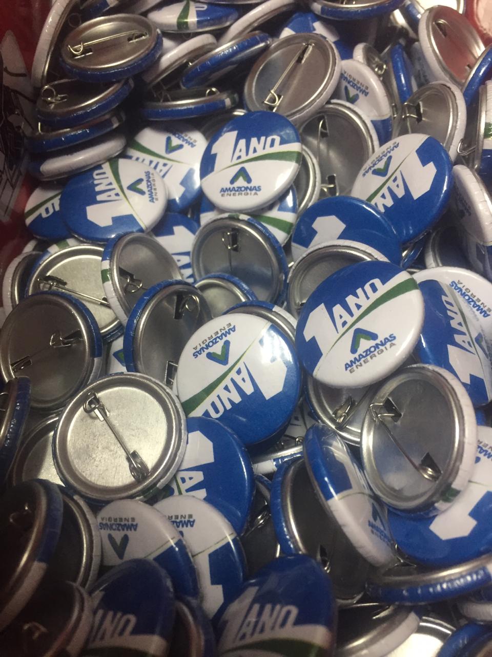 500 Bottons buttons 3,5 personalizados