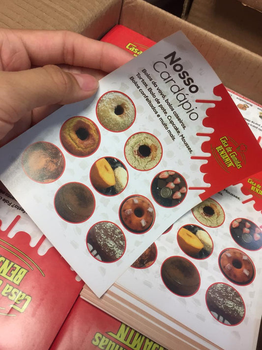 10 000 panfleto 10x15 - couche