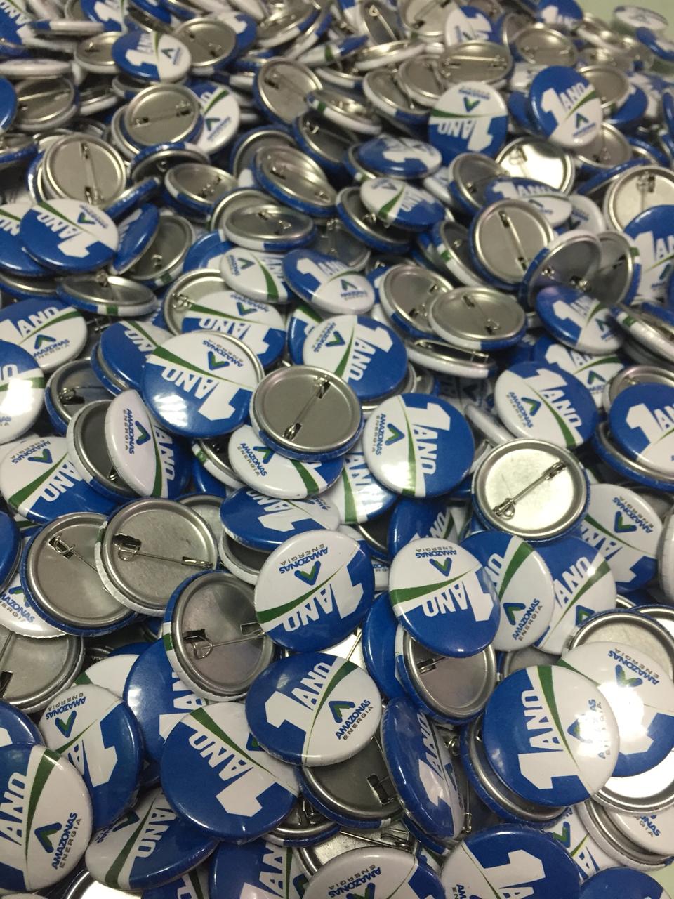 500 Bottons buttons 3,5 personalizados