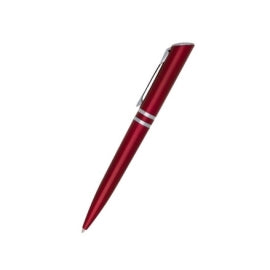 100 CANETAS PLÁSTICA PRATA E ACIONAMENTO POR ROTAÇÃO