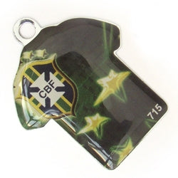 100 Chav. Chapinha Metálica COD 715 - Chapinha Camiseta - com resina