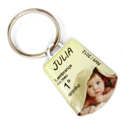 100 Chav. Chapinha Metálica COD 717 - Chapinha Sino - com resina