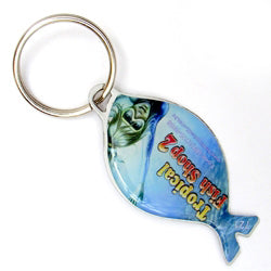 100 Chav. Chapinha Metálica COD 721 - Chapinha Peixe Pq - com resina
