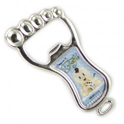 100 Chav. Medalha ou Pingente COD 576 - Abridor Pé - resina 1 lado