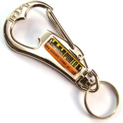 Chaveiros Mosquetões (COD 100) Abridor Cromado