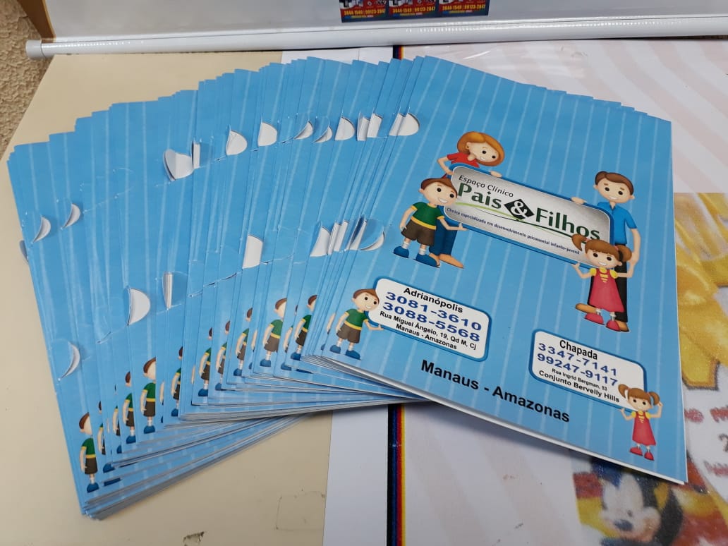 100 Pasta com orelha - personalizada