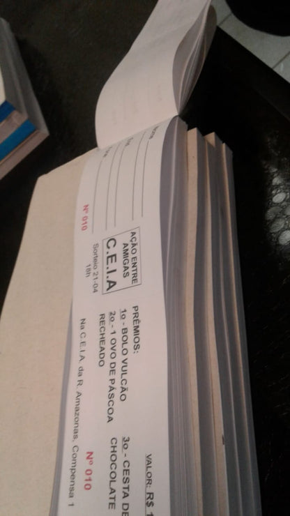 1000 Ação Entre Amigos personalizado - Rifa