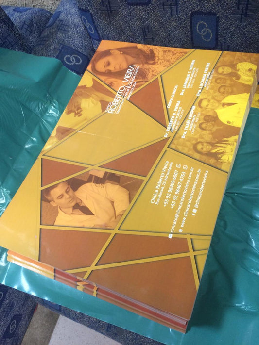 100 Pasta com orelha - personalizada