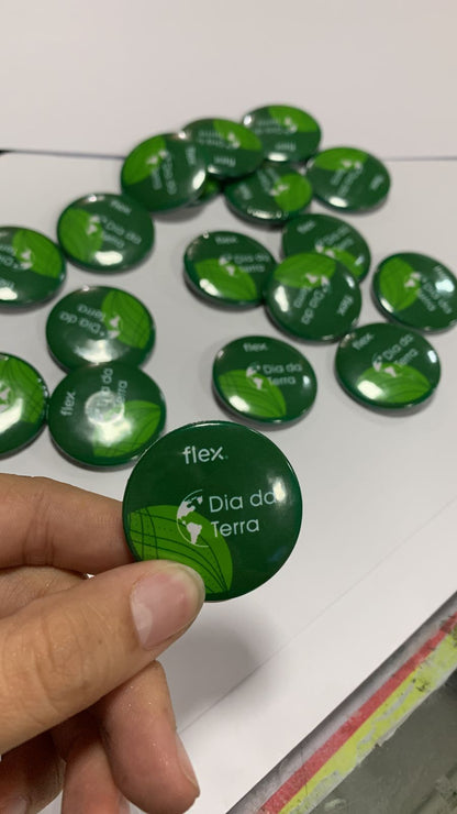 100 Bottons 2,5 personalizados