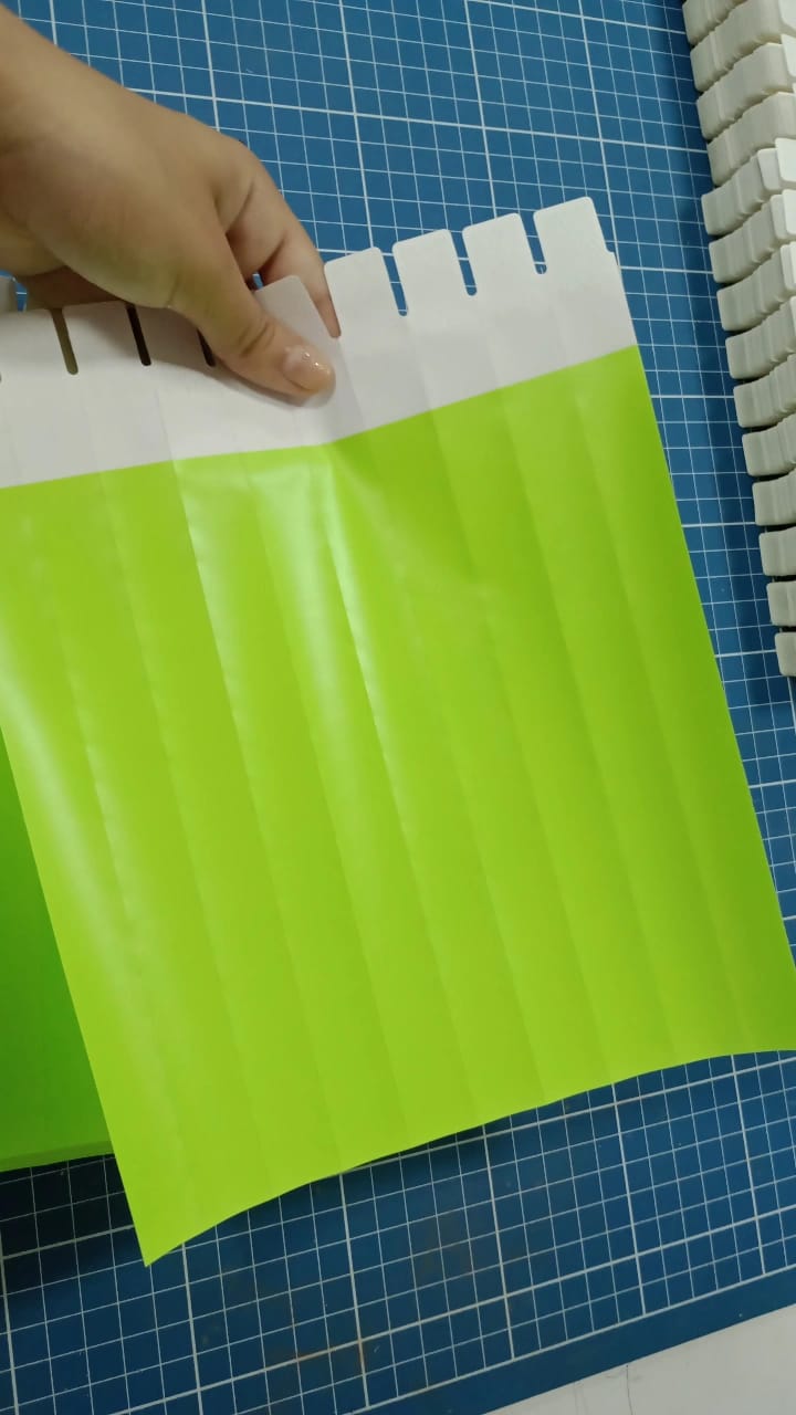 1000 Pulseiras de Identificação sem impressao