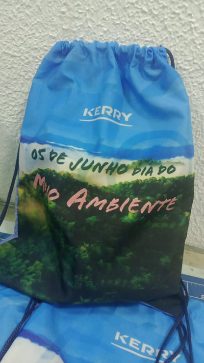 25 mochilas saco  personalizadas