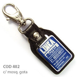 100 Chav. Couro Sintético COD 402 - Couro Sintético - resina frente