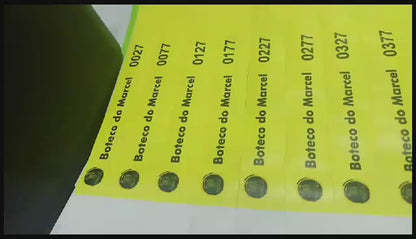 1000 Pulseiras de Identificação Personalizadas coloridas