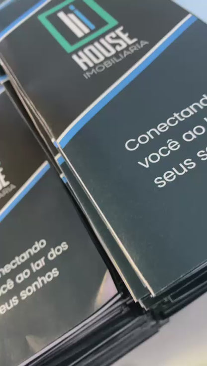 500 Folder com Dobra A4